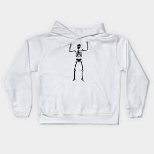 Skeleton Dancing Kids Hoodie